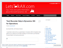 Tablet Screenshot of letstalkax.com